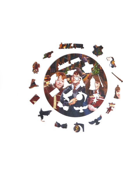 Harry, Ron, Hermione Ahşap Yapboz