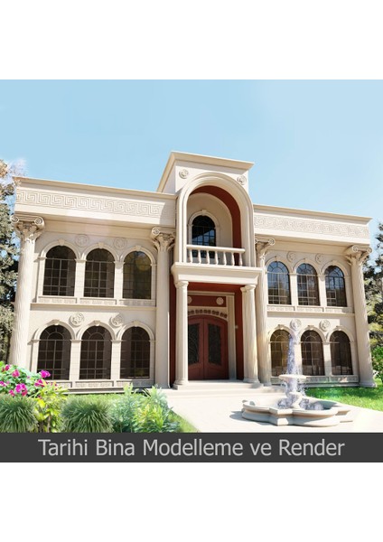 Blender Mimari Dış Mekan ve Animasyon Video Ders Eğitim Seti