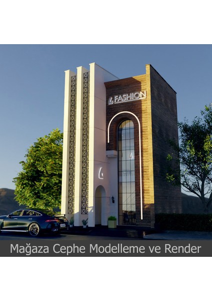 Blender Mimari Dış Mekan ve Animasyon Video Ders Eğitim Seti