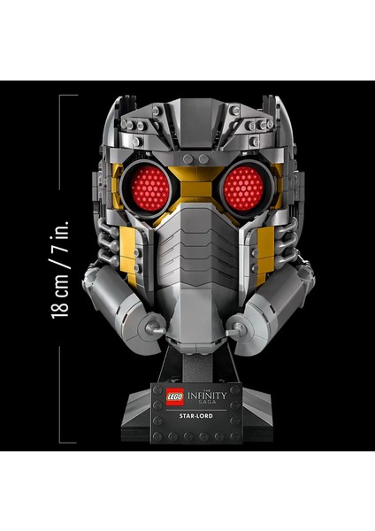 Marvel - 76251 Star-Lord’un Kaskı (602 Parça) modelleri