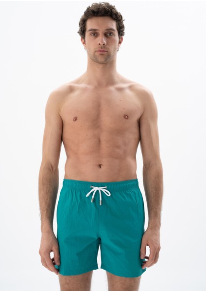 Erkek Regular Fit Basic Mayo Deniz Şortu Y25525277901