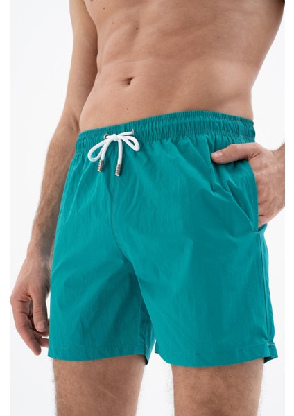 Erkek Regular Fit Basic Mayo Deniz Şortu Y25525277901