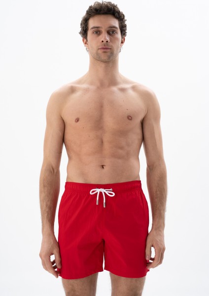 Erkek Regular Fit Basic Mayo Deniz Şortu Y25525277901