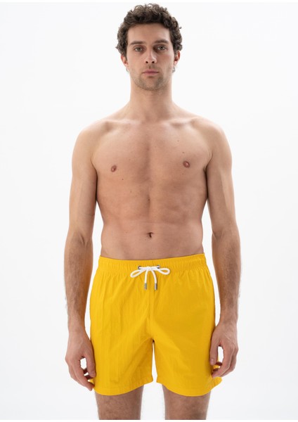 Erkek Regular Fit Basic Mayo Deniz Şortu Y25525277901