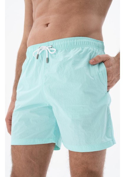 Erkek Regular Fit Basic Mayo Deniz Şortu Y25525277901