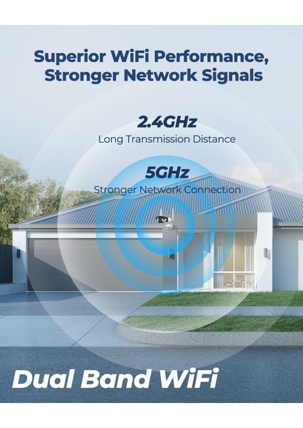 Reolınk 4K Wifi Güvenlik Kamerası - Ultra Geniş Açılı