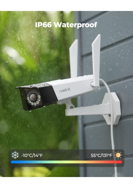 Reolınk 4K Wifi Güvenlik Kamerası - Ultra Geniş Açılı