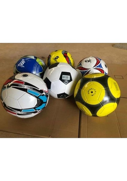 Futbol Topu 5 Numara Dikişli Futbol Topu Turuncu 7697774656513