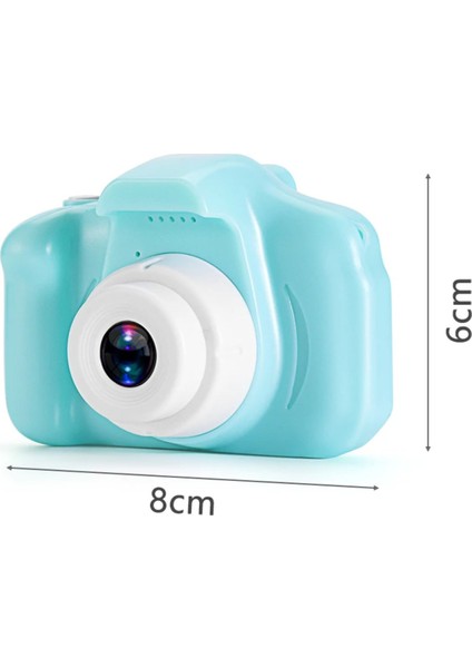 Blue Inter Mini 1080P Çocuklar Için Dijital Fotoğraf Makinesi