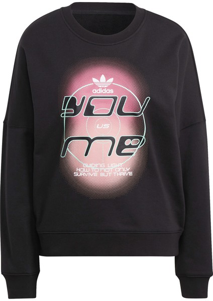 Always Sweat Shirt Kadın Günlük Sweatshirts IC1521 Siyah