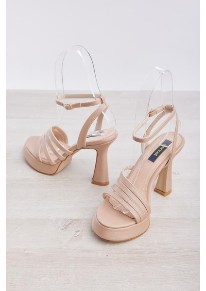 Kalın Topuklu Platformlu Kadın Abiye Ayakkabı modelleri