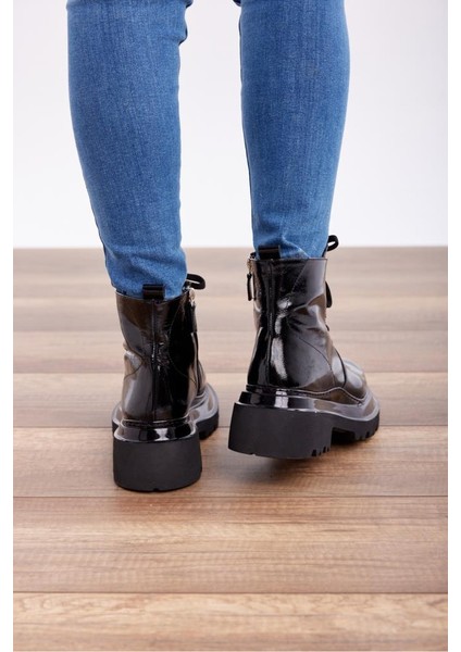 Hakiki Deri Fermuarlı Kadın Bot indirimleri