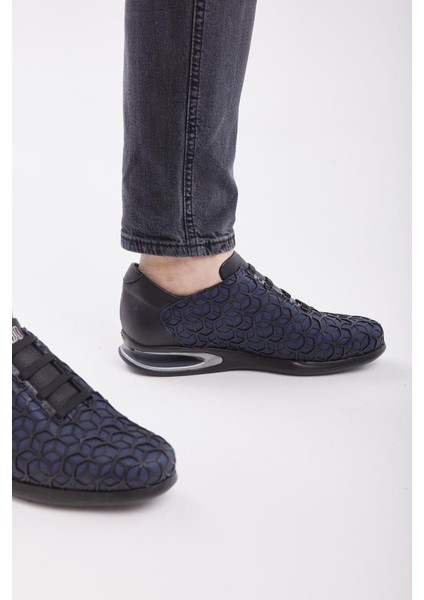 Callaghan Lastik Bağcıklı Desenli Erkek Spor Ayakkabı modelleri