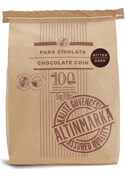 Alt252 Bitter Para Çikolata 5 kg