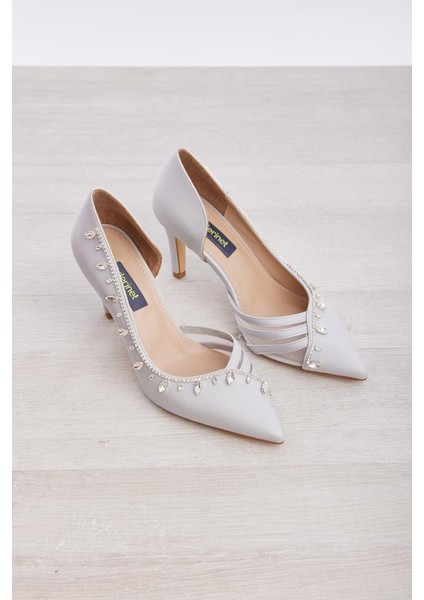 El Yapımı Özel Tasarım Taşlı Kadın Stiletto fiyatları