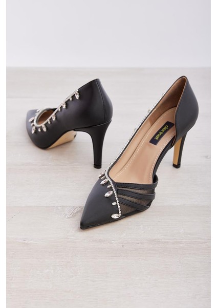 El Yapımı Özel Tasarım Taşlı Kadın Stiletto modelleri