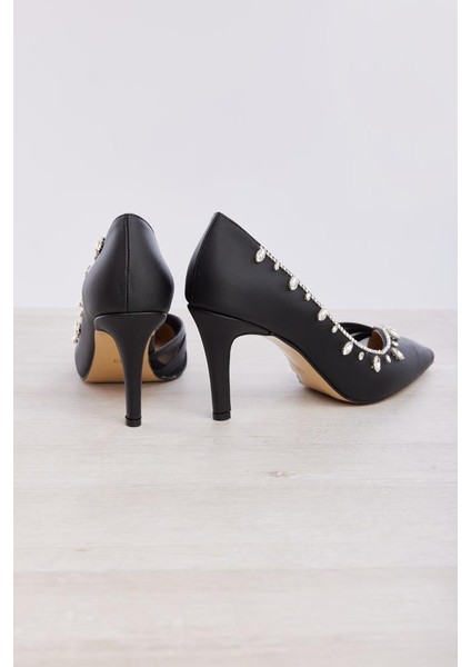 El Yapımı Özel Tasarım Taşlı Kadın Stiletto indirimleri