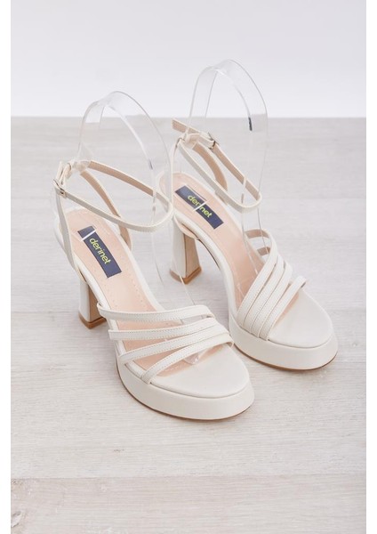 Kalın Topuklu Platformlu Kadın Abiye Ayakkabı fiyatları