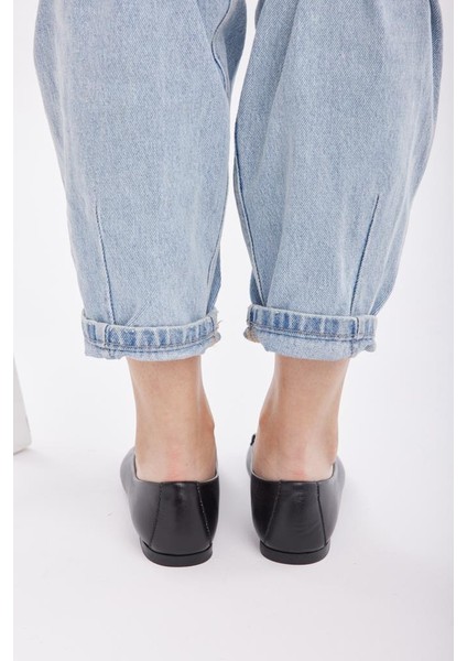 Hakiki Deri Tokalı Babet modelleri