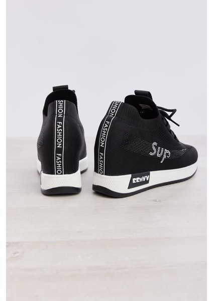 Bağcık Aksesuarlı Gizli Topuk Kadın Sneaker indirimleri