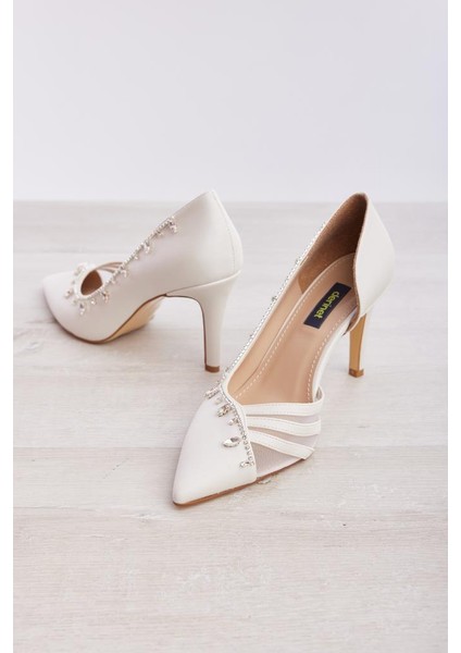 El Yapımı Özel Tasarım Taşlı Kadın Stiletto modelleri