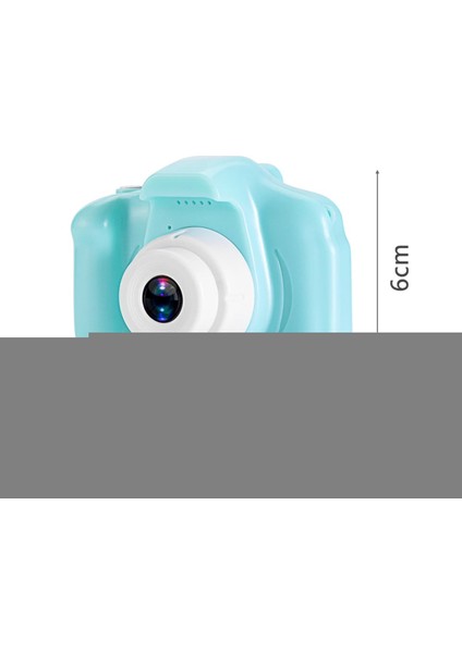 Blue Inter Mini 1080P Çocuklar Için Dijital Fotoğraf Makinesi Son Versiyon