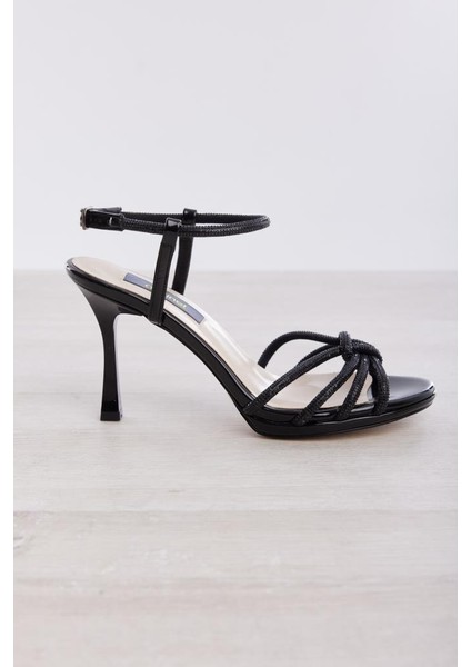 Taşlı Kadın Ince Topuklu Abiye Ayakkabı