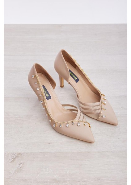 El Yapımı Özel Tasarım Taşlı Kadın Stiletto fiyatları