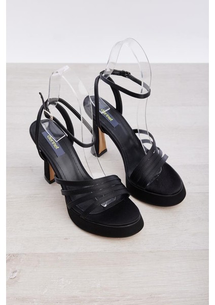 Kalın Topuklu Platformlu Kadın Abiye Ayakkabı fiyatları