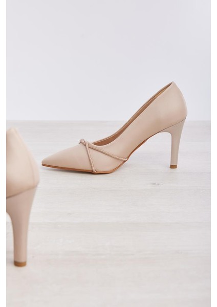 Taş Aksesuarlı Kadın Stiletto