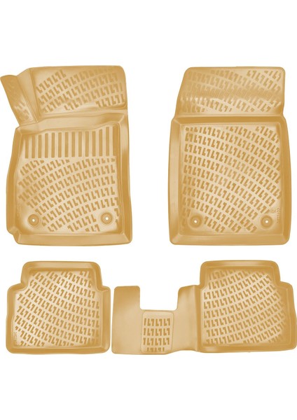 Opel Insignia-Vectra C 3D Havuzlu Paspas Bej 2008-2017 Bod