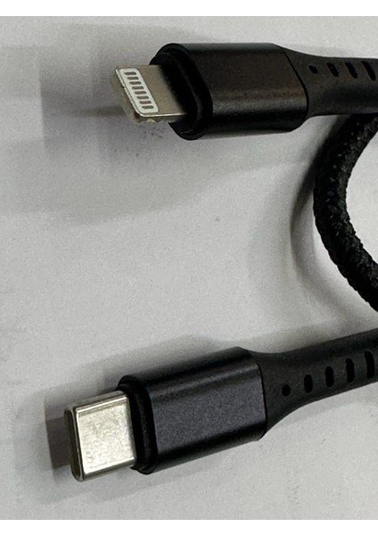 Typec iphone Kablo Type-C iphone Kablo Typec Lightning Kablo Type-C Lightning Kablo 28 cm modelleri