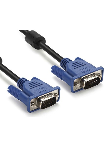 VGA Kablo 15 Pin Erkek Ekran Görüntü Kablosu 3 Metre