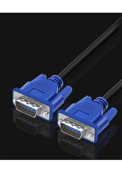 VGA Kablo 15 Pin VGA Görüntü Kablosu VGA Erkek Erkek Kablo 30 Metre