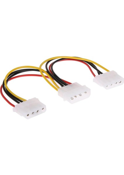 Molex Power Çoğaltıcı 2 Li Power Çoklayıcı Kasa 4 Pin Power Çoğaltıcı 18 cm Ide Power Çoğaltıcı