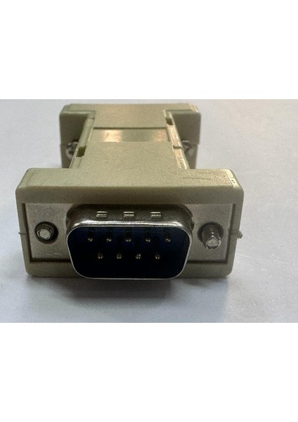 9 Pin Erkek Erkek Çevirici RS232 Erkek Erkek Changer Com Erkek Erkek Changer 6.5 cm 3.5 cm