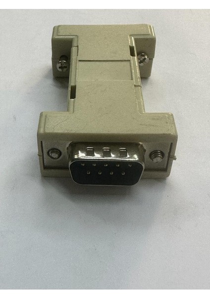 9 Pin Erkek Erkek Çevirici RS232 Erkek Erkek Changer Com Erkek Erkek Changer 6.5 cm 3.5 cm fırsatları