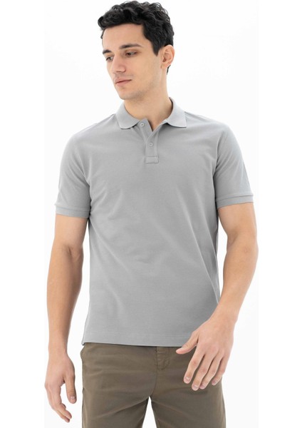 Erkek %100 Pamuk Basic Polo Yaka Regular Fit T-shirt Y25374351201 modelleri