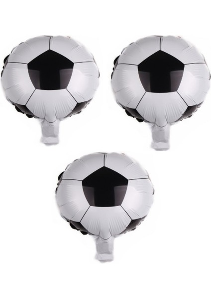Futbol Topu Folyo Folyo Balon 45 cm 3 Adet