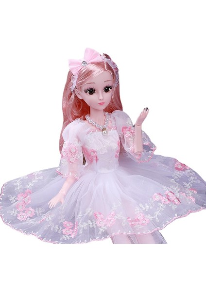 60CM Barbie Bebek Kutulu Oyuncak Seti - Pembe (Yurt Dışından)