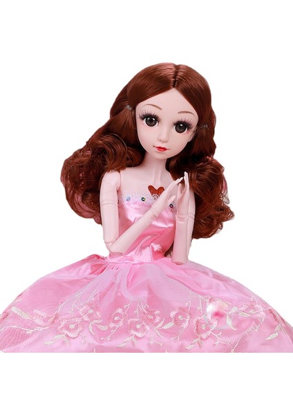 60CM Barbie Bebek Kutulu Oyuncak Seti - Pembe (Yurt Dışından)