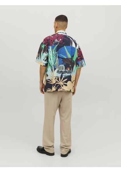 Çok Renkli Kısa Kollu Gömlek- Belmont fiyatları