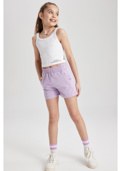 Kız Çocuk Geri Dönüşümlü Şort X2614A622HS fiyatları