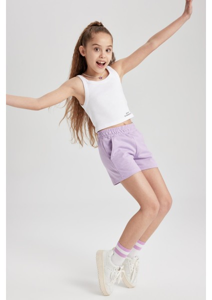 Kız Çocuk Geri Dönüşümlü Şort X2614A622HS modelleri