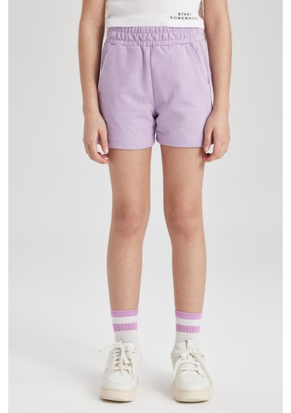 Kız Çocuk Geri Dönüşümlü Şort X2614A622HS indirimleri