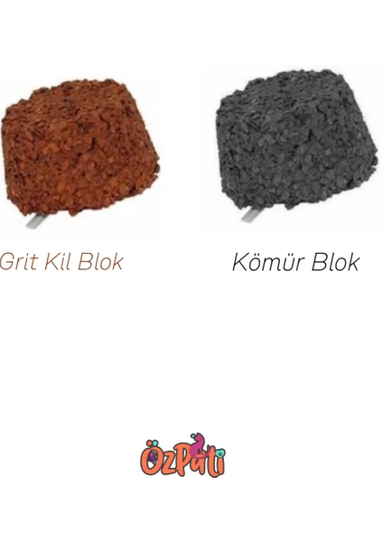 Kuşlar Için Grit Kil Blok / Grit Kömür Blok