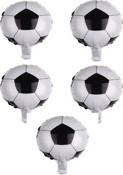 Futbol Topu Folyo Folyo Balon 45 cm 5 Adet