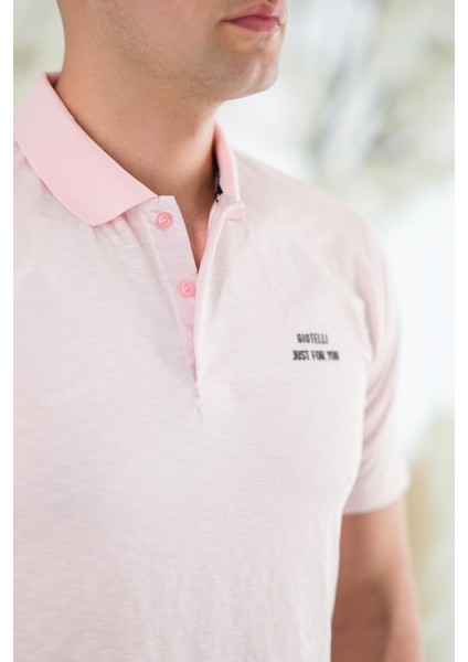 Polo Yaka Düğmeli Pamuklu Yazlık Erkek T-Shirt indirimleri