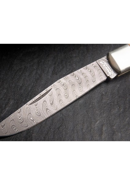 Trapper Asbach Uralt Damascus Çakı