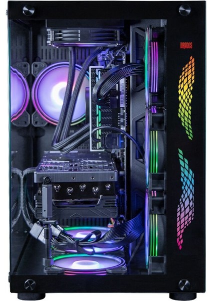 DRX3843 Ryzen 7 5700X 16GB Ram 512GB M.2 Nvme 6gb GTX1660TI 27'' 165Hz Curved Freedos Oyun Bilgisayarı modelleri